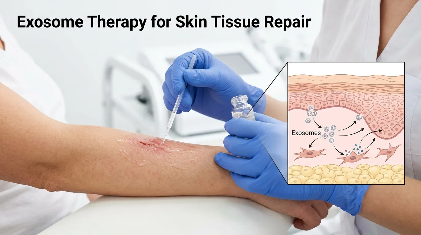 exosome for skin tissue repair