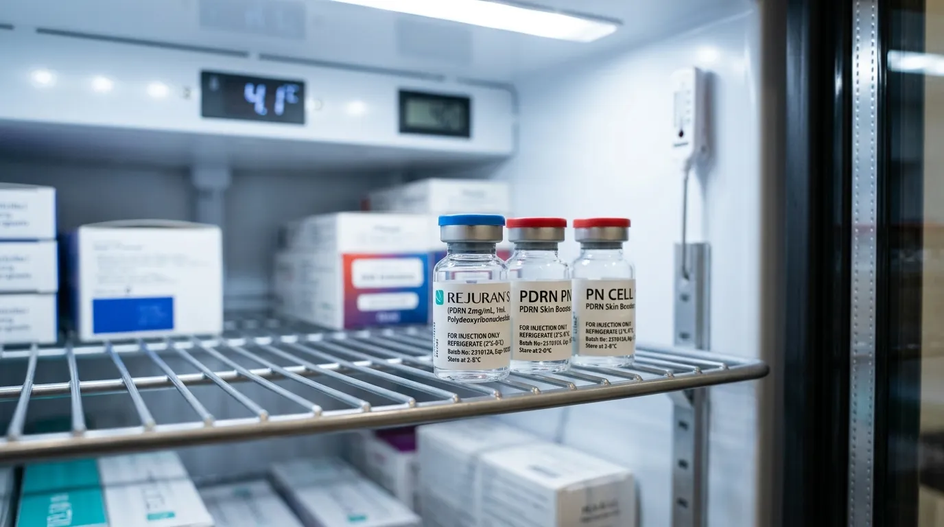 aesthetic product stored